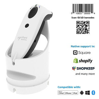 Socket Mobile SocketScan S720 Linear Barcode/QR  White
